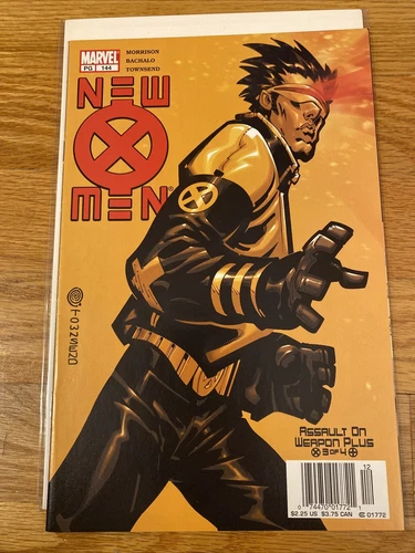 Vintage Marvel Comics New X-Men #144 2003 1st App Weapon XV Iconic Ultimaton B3