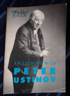 An Evening With Peter Ustinov Theatre Programme