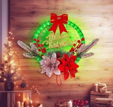 Christmas decoration window pendant luminous garland