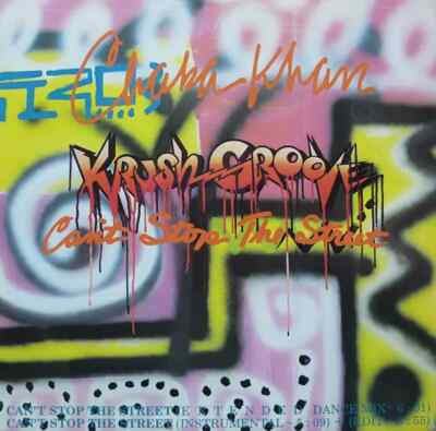 Chaka Khan (Krush Groove) Cant Stop The Street Vinyl Single 12inch Warner
