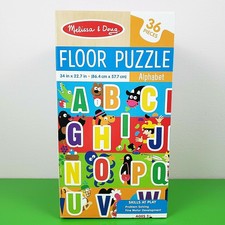 melissa and doug alphabet giant floor puzzle