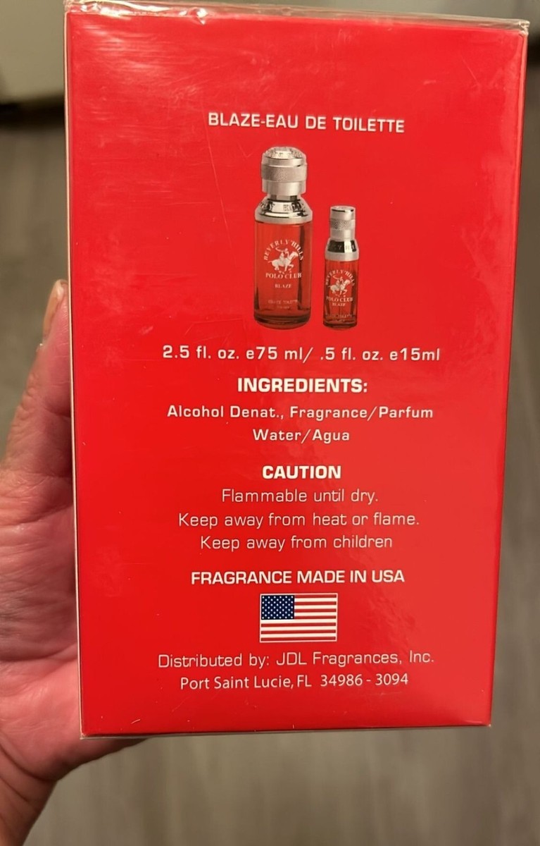 Perfume Polo Red Blaze Blaze By Beverly Hills Polo Club Oz Spray