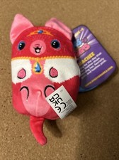 Chachee 004 Dogs Vs Squirls Plush Bean Bag Toy Squirrels New