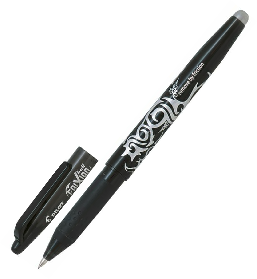 Pilot FriXion Erasable Rollerball Pen Gel Ink 0.7 mm Medium Tip Black