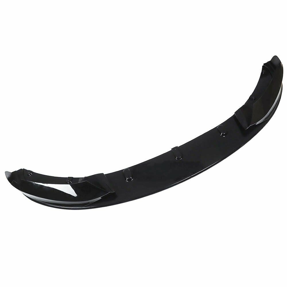 Lèvre D'aileron Avant Noir Brillant ABS Pour BMW Série 5 F10/F11 M Sport 2009-2017