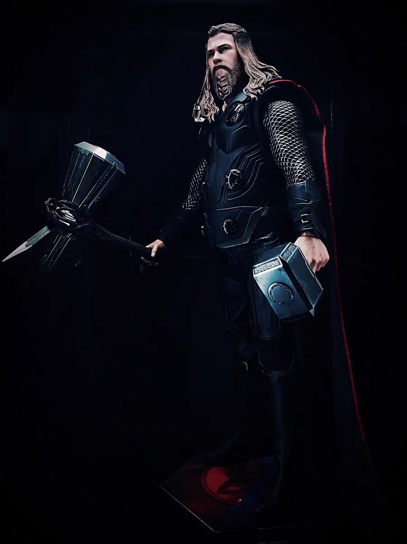 HOTTOYS HT 1/6 MMS557 Avengers 4 Thor Decadent Thor 8.0 12″Action
