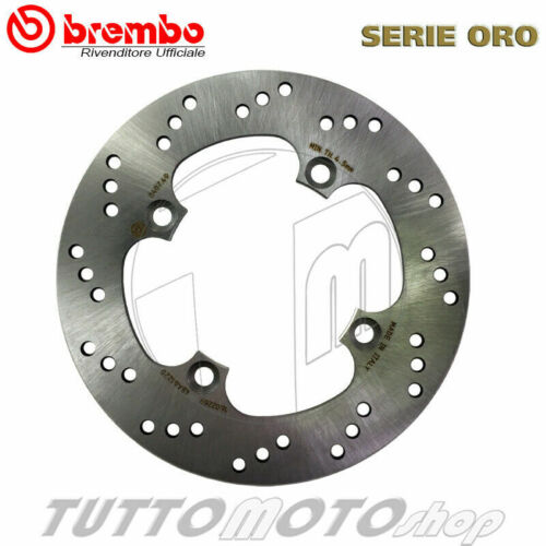 Disco Freno Post BREMBO Serie Oro 68B40749 HONDA 1000 Vtr F 1997-2007 - Foto 1 di 4