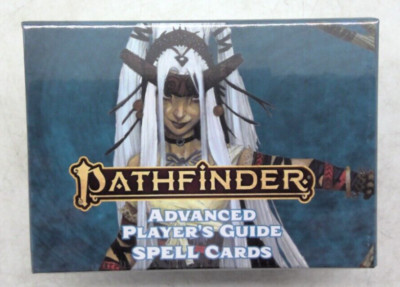 PATHFINDER ADVANCED PLAYERS GUIDE ZAUBERKARTEN (BRANDNEU, VERSIEGELT, ENGLISCH)