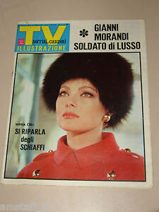 Tv Sorrisi Canzoni 1967 8 Virna Lisi Annarita Spinaci Peppino Gagliardi Morandi Ebay