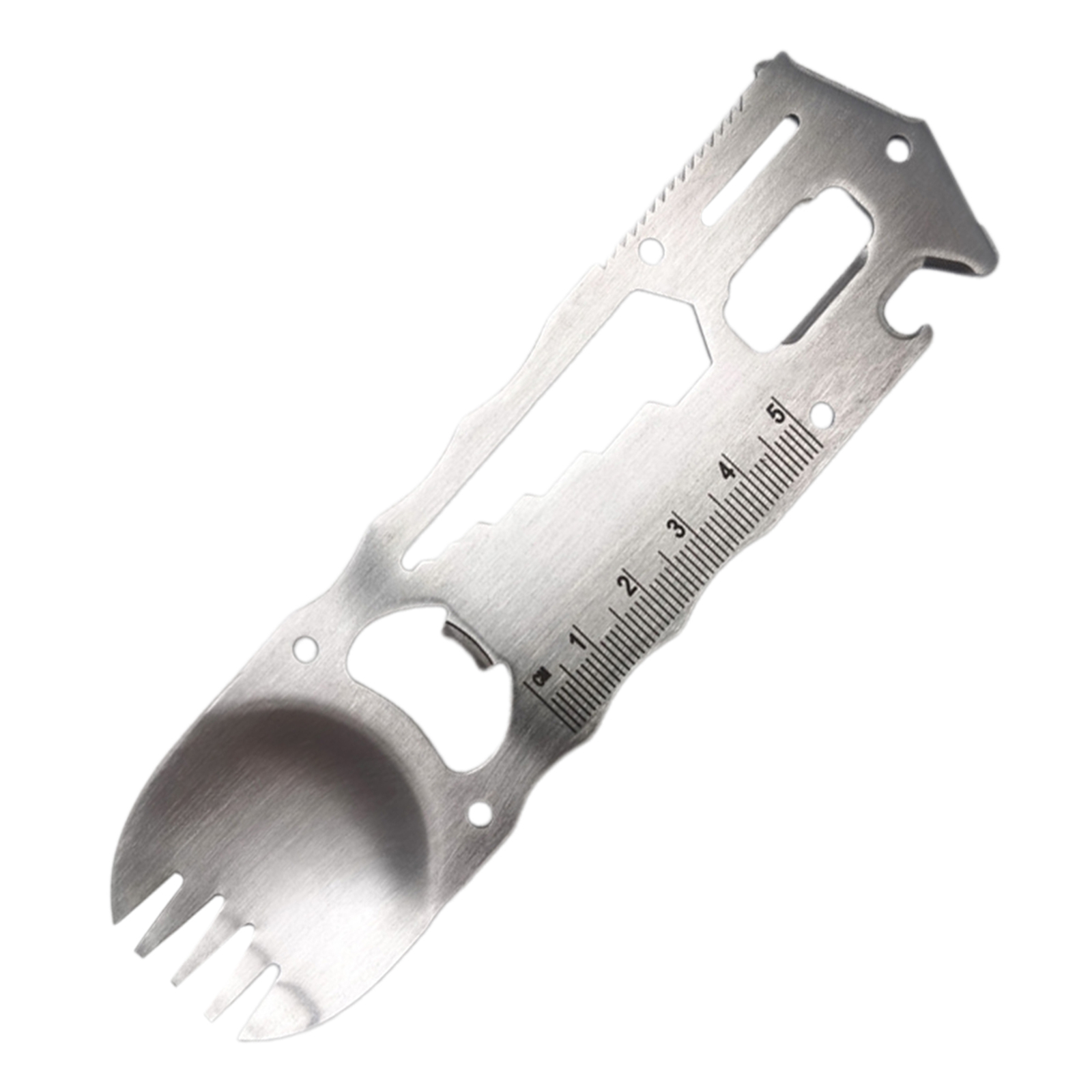 Easy Can Opener Stainless Steel Beer Bottle Opener Multi-Function Spoon Opener-image