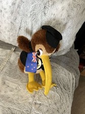 New Zealand Master Kiwi Bird Plush Stuffed Toy 9.5 in