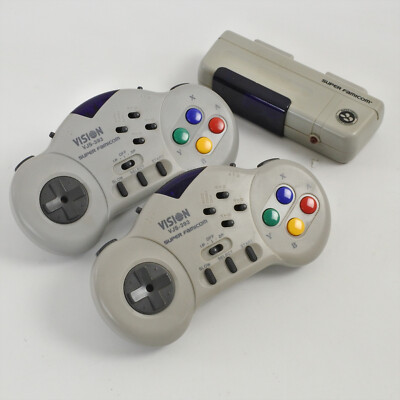 Super Famicom Vision Wireless Controller Pad Set VRJ-396S Tested