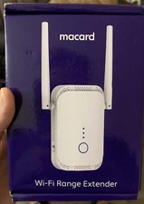 Macard WiFi Range Extender 300Mbps Model N300 - New Open Box