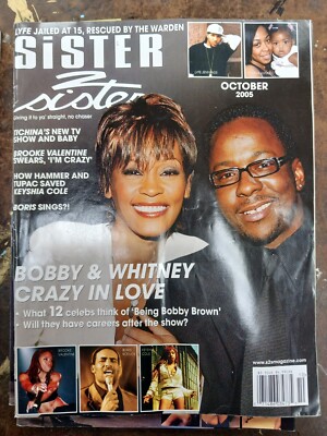Sister 2 Sister Magazine -Oct 2005 Bobby&Whitney Hammer Tupac Lyfe ...