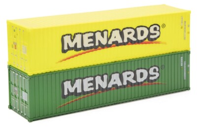 MENARDS 40  INTERMODAL CONTAINERS O Scale