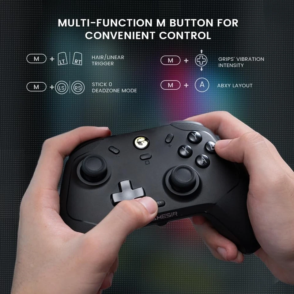 GameSir T4 Cyclone Pro Wireless Controller Hall Effect Controller (No Drifting) - Image 4 of 4