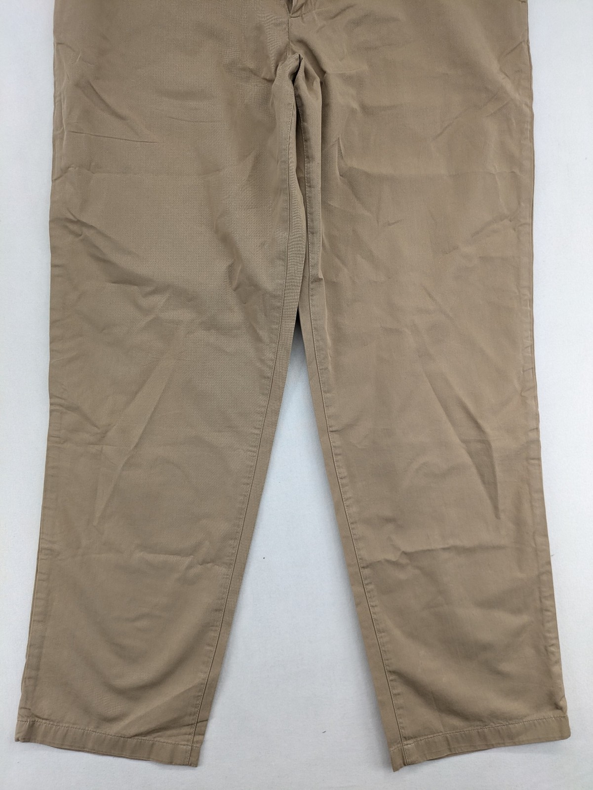 COS Herren Chino Hose Gr 48 beige Baumwolle Gerader Schnitt Flatfront image 3
