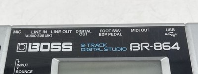 Boss Br-864 8-track Digital Studio Recorder Power Ac100v for sale