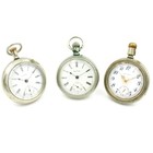 1899-1904 Waltham 7-15j Size 18s White Dial Pocket Watches Lot of 3 #WB5122-4 — photo 1