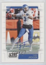 2019 Score Rookies Signatures Tyree Jackson #409 Auto 0c2