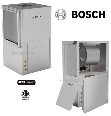 BOSCH 2 Ton Vertical Right Return Water Source Heat Pump EER 19.3 Top Discharge