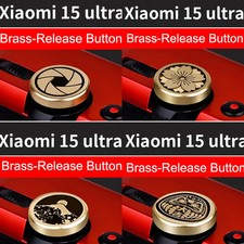 Brass Shutter Release Button for XIAOMI 15Ultra Mobile Camera Grip