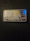 *HAMILTON MINT* 1oz .999 Silver Bullion *IDAHO* 43rd State Art Bar SN12097