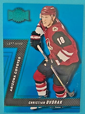 2016 Christian Dvorak Fleer Metal Universe PMG Precious Gems MU-23 Rookie RC /50