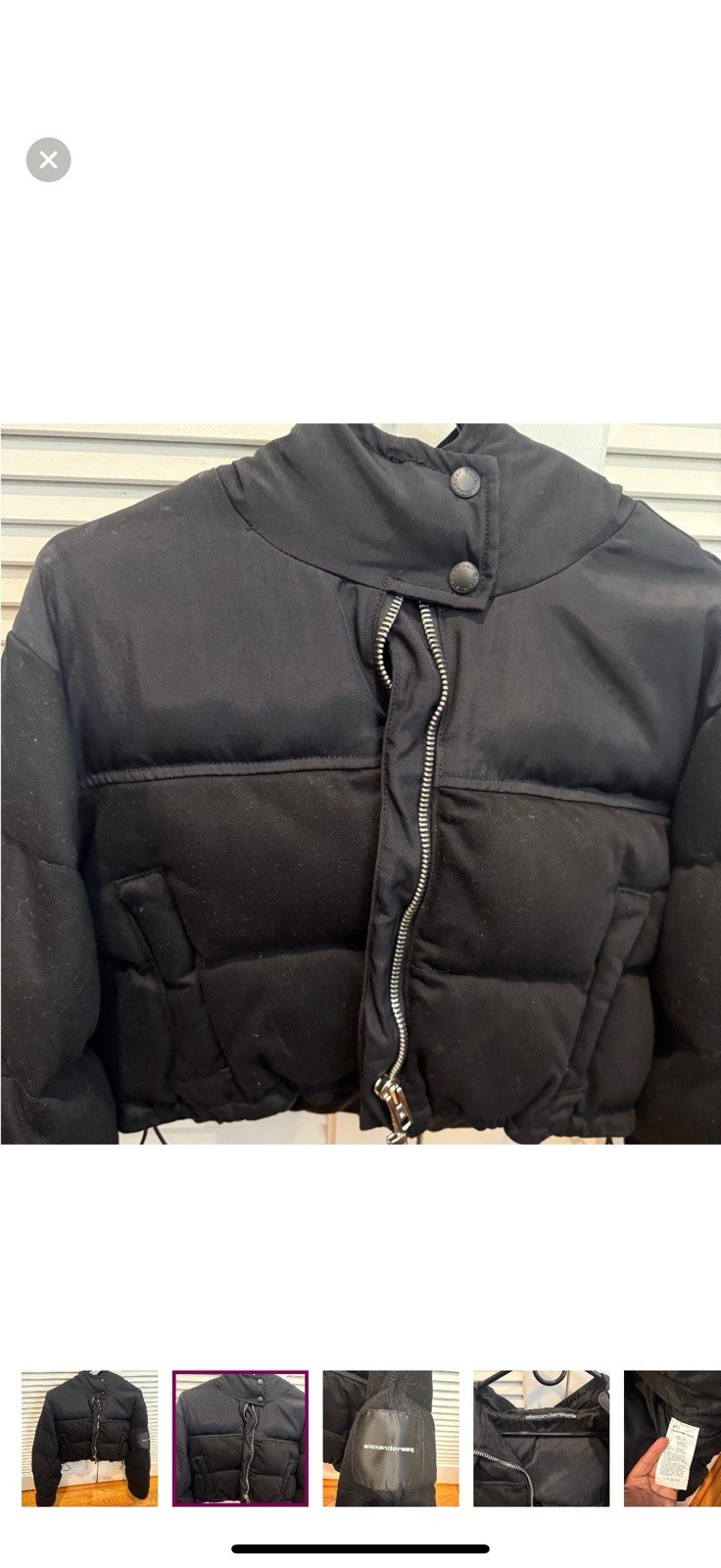 Alexander Wang Cropped Jacket - image 2