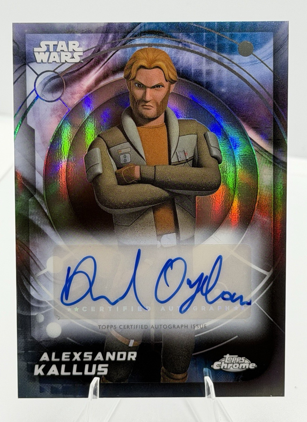 2026 Topps Chrome Star Wars David Oyelowo as Alexsandr Kallus Auto A-DOY