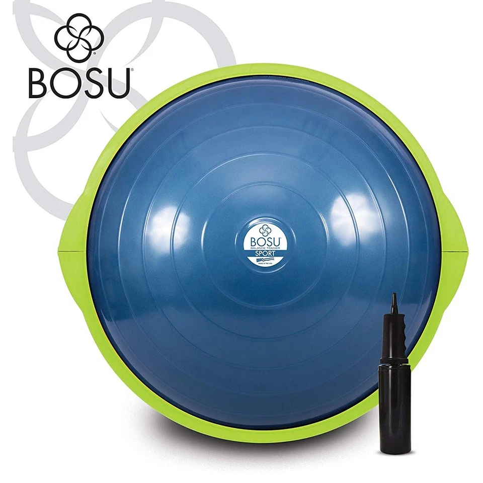 Bosu Home Gym Original Balance Trainer 50 cm Diameter, Blue & Green (Open Box) - Image 3 of 4