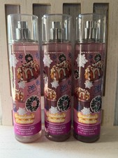 Bath  Body Works GRANDMA'S FRUITCAKE Fine Fragrance Mist Spray Lot X3 Limited