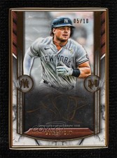 2022 Topps Museum Collection Framed Gold Frame /10 Luke Voit #MFA-LV Auto ms9