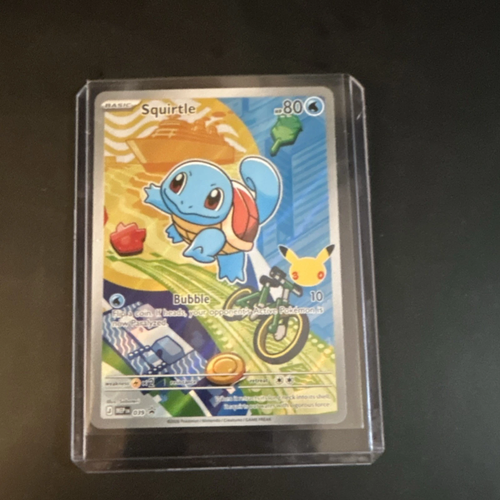 Squirtle 039 Holo Promo English Basic Pokemon TCG Promo Cards First Partner
