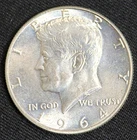 964-D Kennedy Half Dollar 90% Silver Coin Denver Mint