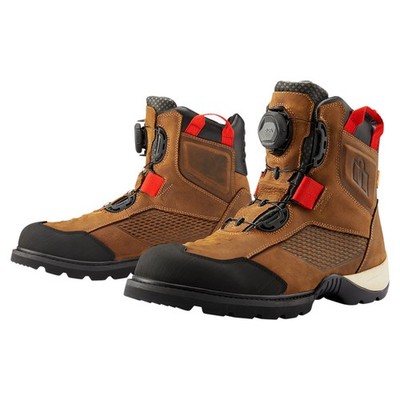 Icon Stormhawk WP Boots - Brown