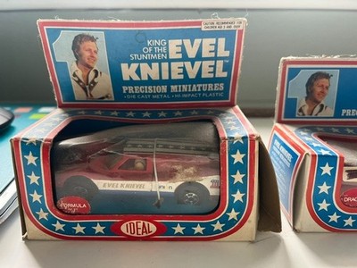 Evel Knievel Ultra Rare: Kompletter Satz 6 Precision Miniatures (1975-1976)