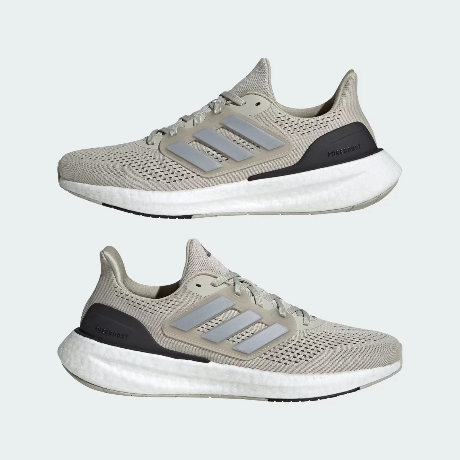 Adidas Pureboost 23 Grey Men's Trainers Shoes UK 8_8.5_9_10_11