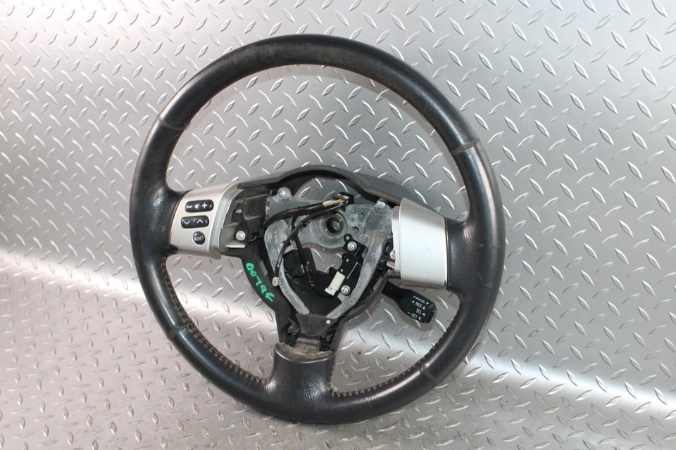 07-14 FJ Cruiser Dark Charcoal Leather Steering Wheel Radio Cruise Control OEM Foto 2 de 4