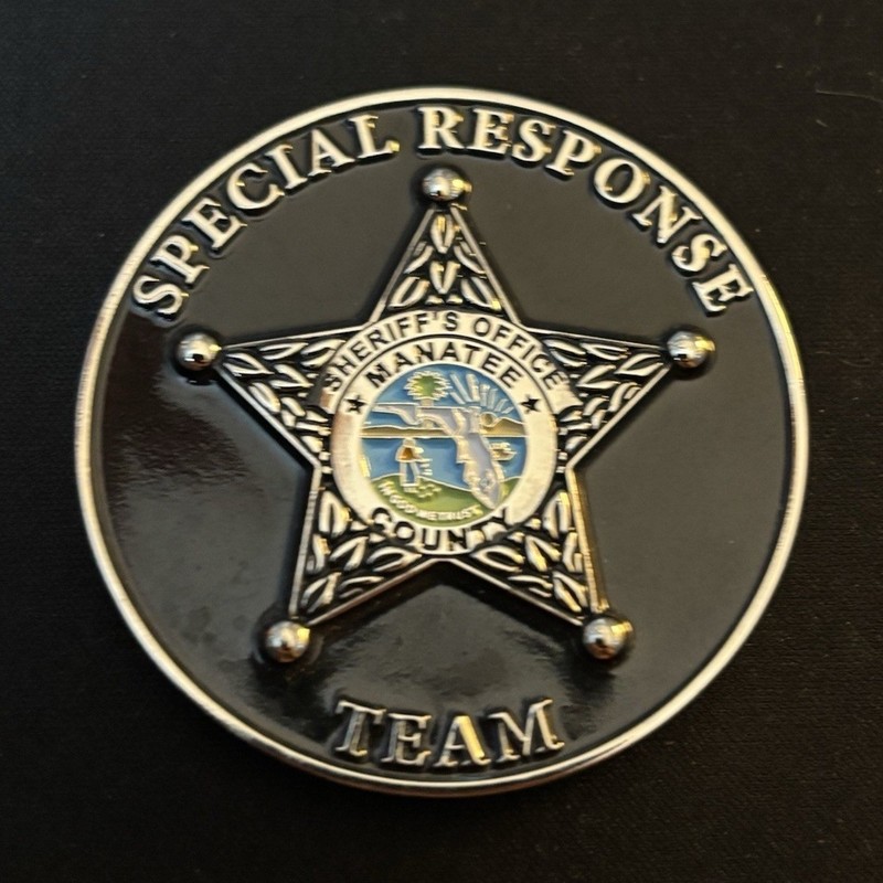 Manatee County Sheriff's Office Special Response Team Police coin 