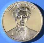 JOHNNY RINGO – 1 TROY OUNCE .999 FINE SILVER – 39MM INTAGLIO MINT