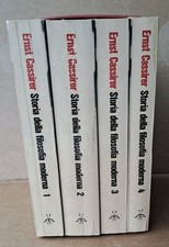 STORIA DELLA FILOSOFIA MODERNA - Ernst Cassirer - Saggiatore 1968 - Box 4 volumi