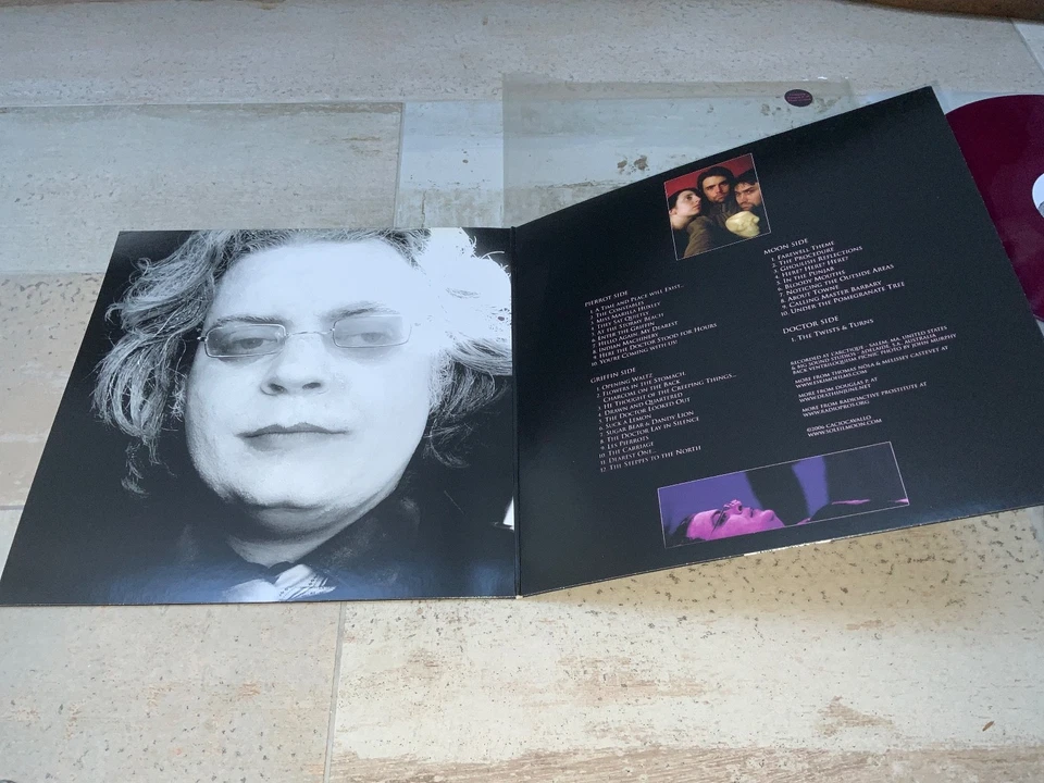 DEATH IN JUNE Thomas Nola Et Son Orchestre The Doctor Violet 2x Vinyl LTD Signed - Image 4 of 4