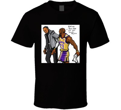 Lebron, King James, Bronny, S.a.smith, Keep My Sons Name Out Your Mouth Graphic 