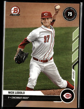 Topps 2021 BOWMAN NEXT Card BA-36 Nick Lodolo - PR: 750