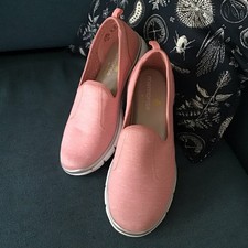 Hotter Cloud Pink Memorise Pumps Shoes Size UK 5.5 EU 38.5