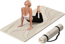 Large Yoga Mat-72  x36  x0.4  Extra Width   Thick,Comfortable,Non-Slip Exercise