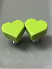 Grindstone Heart Stoppers Long Stem Skate Toe Stops Pair Ganja Mama Green