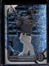 2022 Bowman Chrome Marcelo Mayer Prospects Black and White Mini Diamond #BCP-237