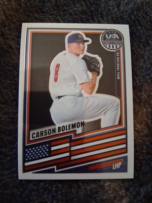 2026 Panini Stars & Stripes #61 Carson Bolemon USA 18U National Team